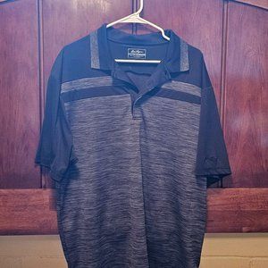 Ben Hogan Performance Polo Shirt Mens Black Lightweight Size XL